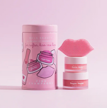 Load image into Gallery viewer, NCLA Beauty Pink Champagne Lip Care Set + Lip Scrubber
